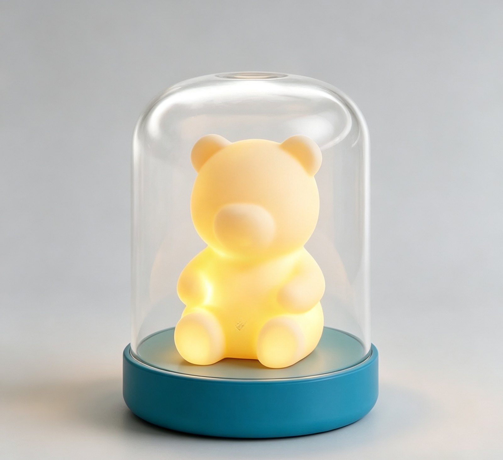Tabletop Novelty Bear Silicone Night Light