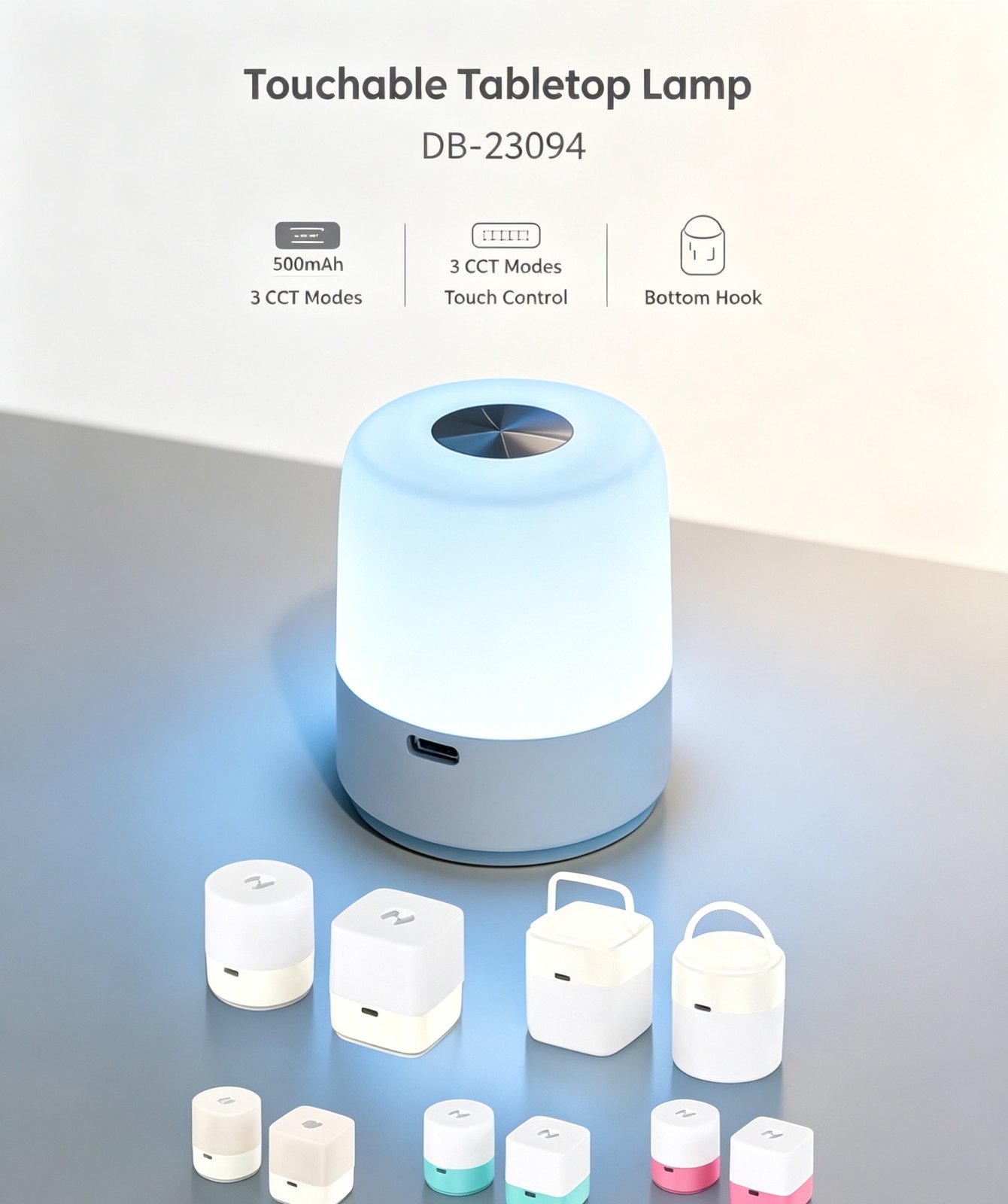 Touchable Tabletop Lamp