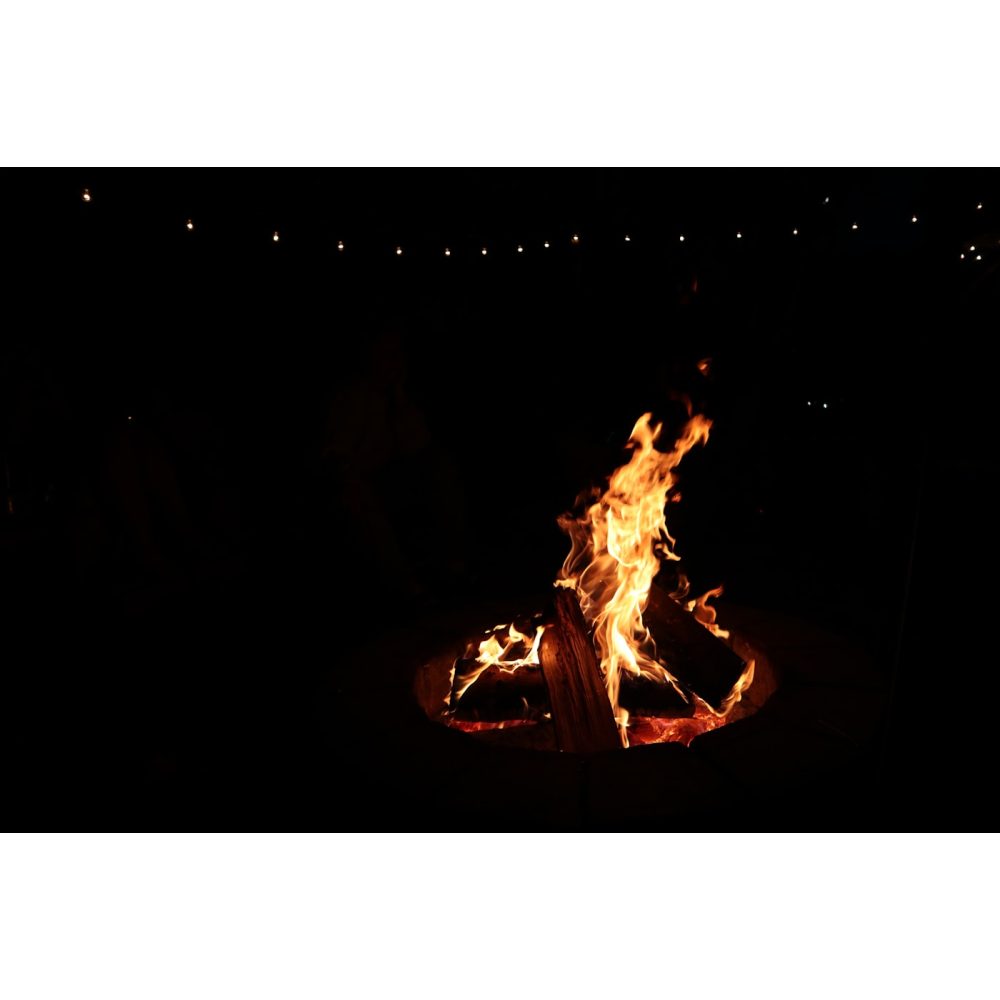 Small tabletop fire pit