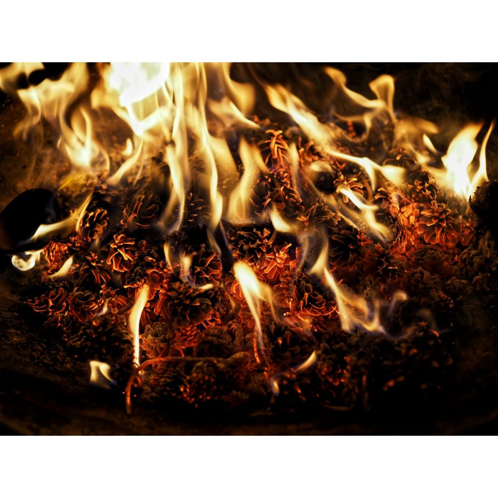 Very large fire ring