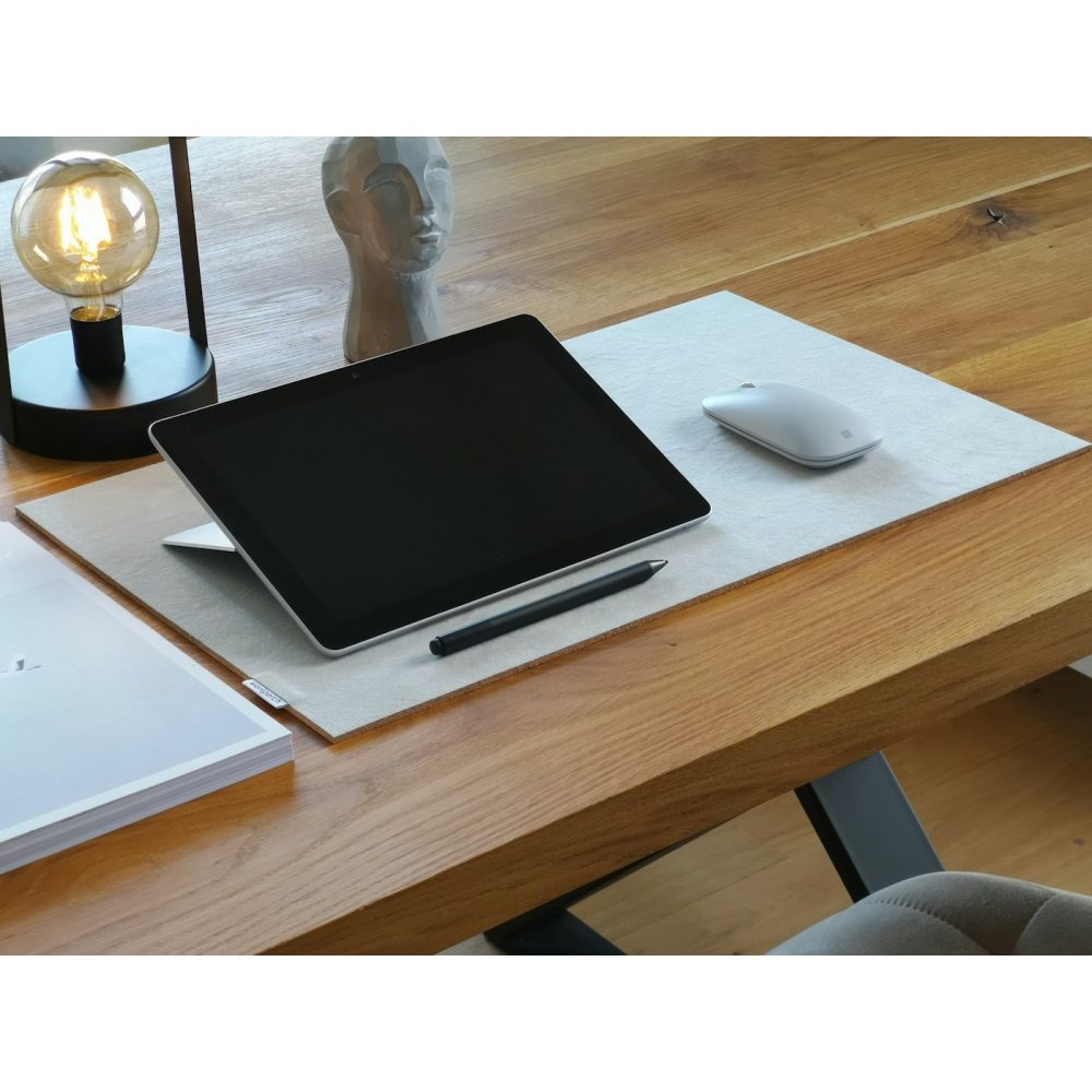 PU leather desk mat