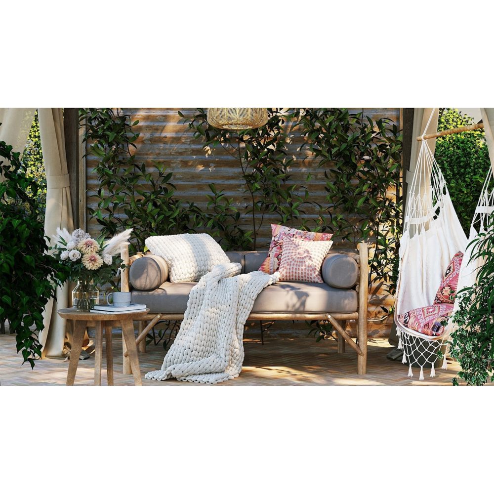 Steel garden gazebo