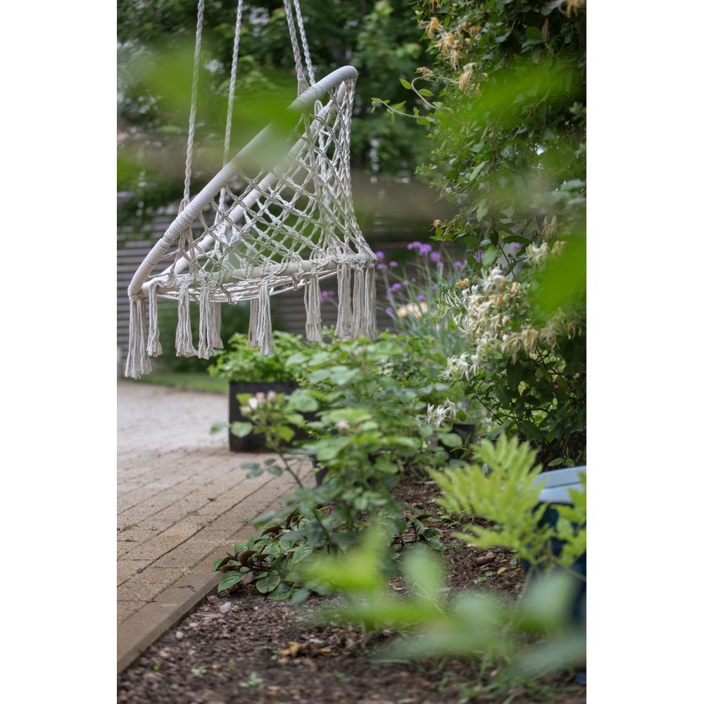 Two-seat garden swing