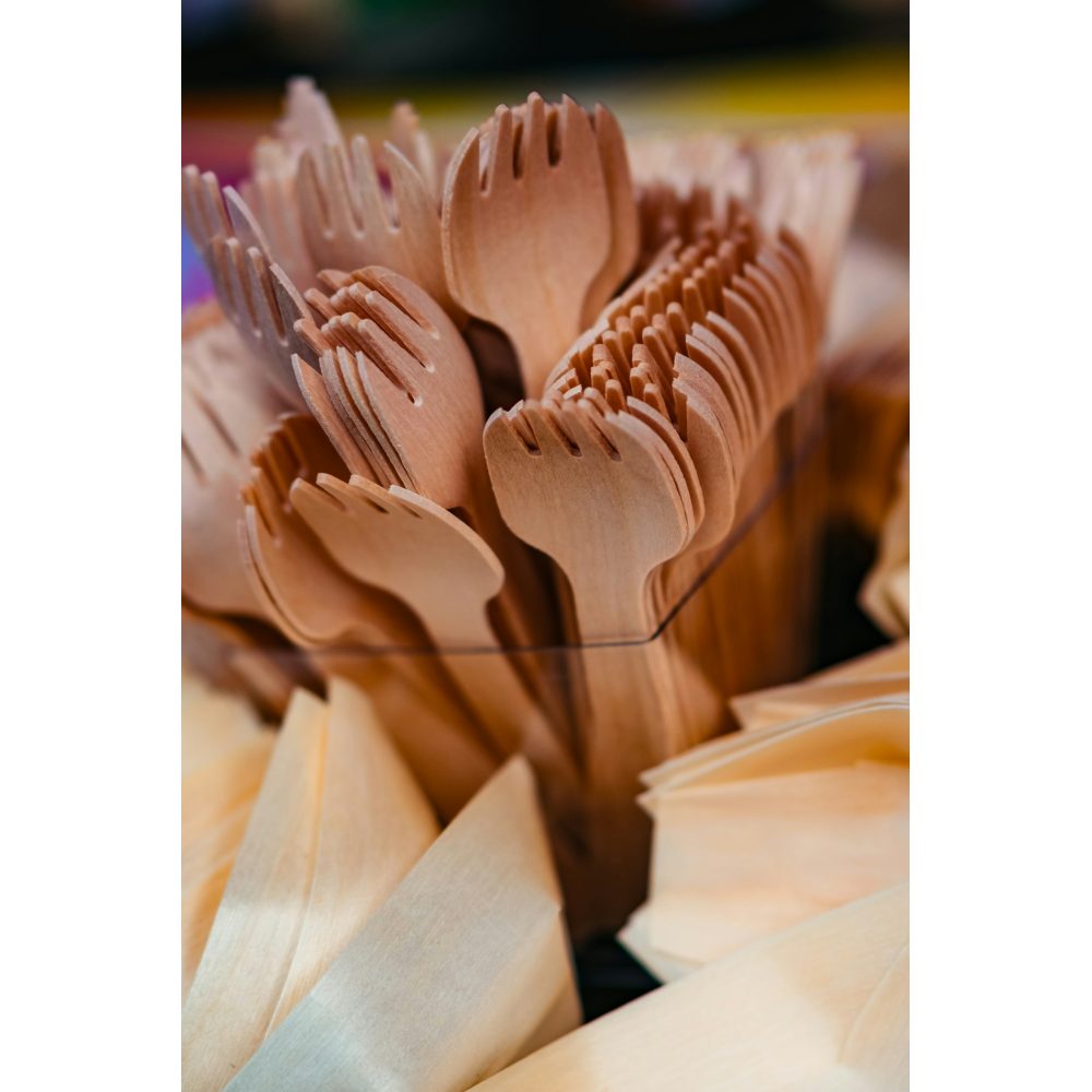 Compostable cutlery set