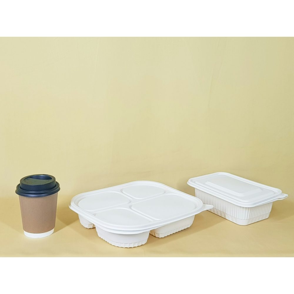 Plastic microwaveable food containers